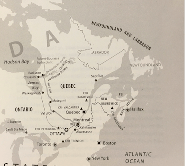 Uprising's Quebec Map